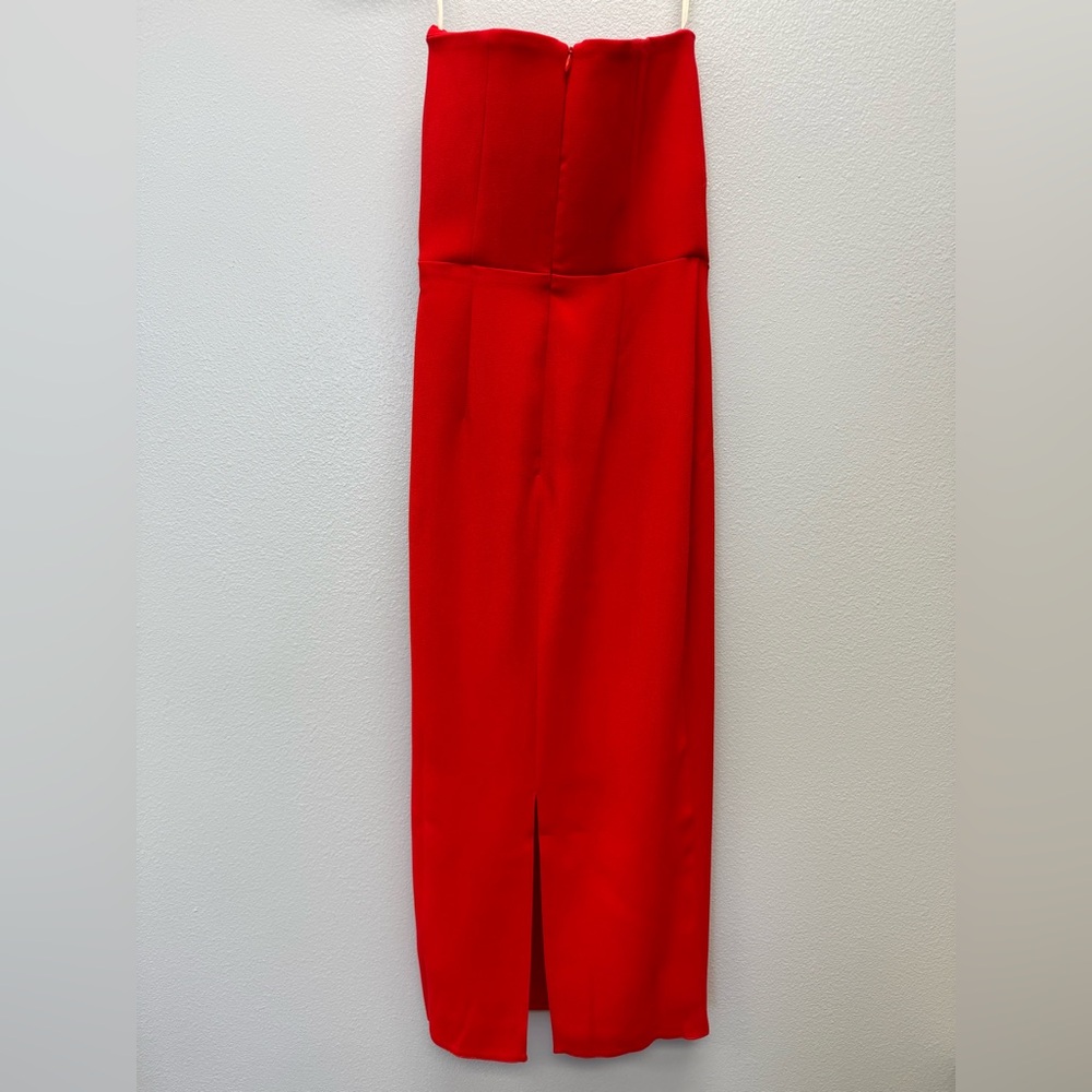 Callan Stretch Crepe Strapless Dress - Picture 9 of 12